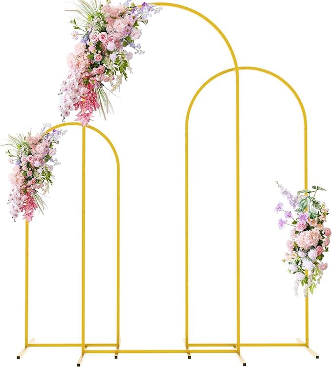 Set of 3 Metal Arches